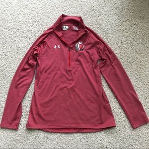 Utah Utes Under Armour Quarter-zip Pullover